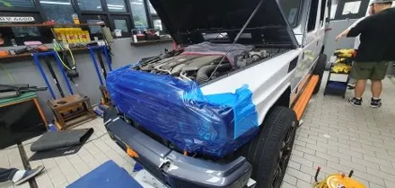 BENZ G63 3M 2080 Gloss White WRAP / 잠실, 삼전, 송파