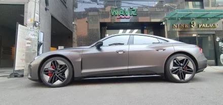 AUDI RS e-tron GT AVERY Satin Dark Grey WRAP / 잠실, 삼전, 송파