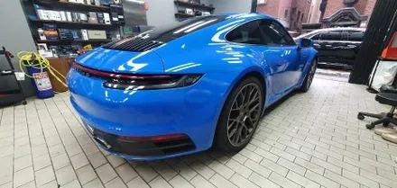 PORSCHE 911 Gloss Intense Blue WRAP / 잠실, 삼전, 송파