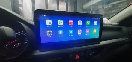 잠실 KIA ALL NEW K3 - K3에 시공한 12.3인치 마이비네트웍스의 마이비알파 장착! / 잠실, 삼전, 송파