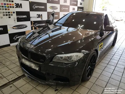 일산 BMW 520D[F10] 실내 카본랩핑 / 고양 일산서구