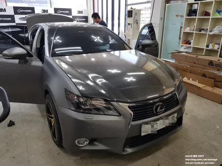 렉서스 GS 430 랩핑으로 옷갈아입기-모토자인 / 고양 일산서구
