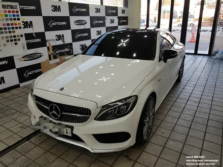 벤츠 AMG C43 루프스킨 했어요... / 고양 일산서구