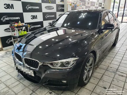 BMW 320D 앞범퍼+본넷+PPF생활보호패키지 6종 시공 - 일산PPF랩핑 전문샾 모토자인 / 고양 일산서구