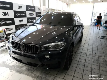 BMW X6 3M2080 미드나잇블루 전체랩핑 - 일산/파주/운정/고양/김포 PPF랩핑 전문샾 모토자인 / 고양 일산서구