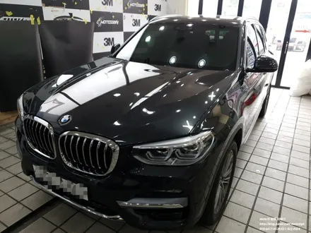 BMWX3 하이드로탑PPF프론트패키지+도어네쪽+트렁크 시공작업 -일산/파주/운정/고양 PPF랩핑 전문샾 모토자인 / 고양 일산서구