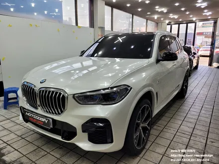 일산랩핑 BMW X5 화이트펄 전체랩핑 / 고양, 일산, 김포, 파주
