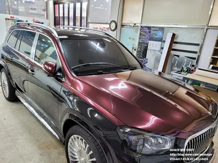 마이바흐 GLS600 투톤랩핑과 PPF생활보호패키지 원탑 유리막코팅으로 광택과 필름 내구성을 높이는 작업완료 [일산 파주 운정 고양 김포 PPF 랩핑전문샾 모토자인] / 고양, 일산, 김포, 파주