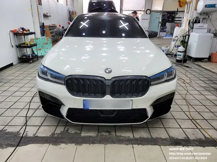 BMW G30 블랙PPF 루프스킨 앞범퍼 포인트랩핑 / 고양, 일산, 김포, 파주