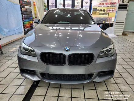 bmw 528i 사고수리후 앞범퍼ppf 라이트 ppf 시공 / 고양, 일산, 김포, 파주