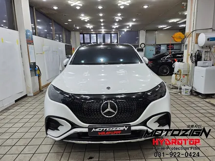 일산PPF 벤츠 EQE SUV 프론트PPF 시공과 전면 유리보호필름[윈드쉴드] / 고양, 일산, 김포, 파주