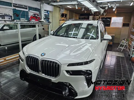 일산 BMW X7 크롬딜리트와 라이트필름으로 블랙베젤느낌을 ...랩핑 전문점 모토자인 / 고양 일산서구
