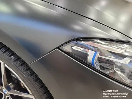 BMW 840i 앞범퍼 사고로 인하여 수리후 사고랩핑 / 고양, 일산, 김포, 파주