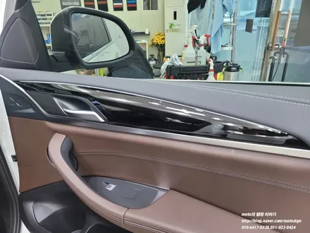 BMW X4 실내 카본블랙랩핑 +헤드라이트.주유구.트렁크리드 PPF 시공 / 고양, 일산, 김포, 파주