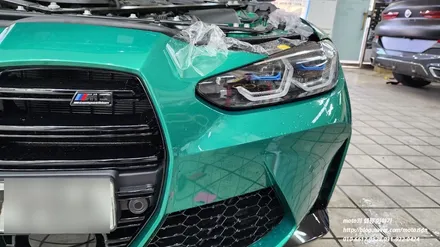 일산 BMW 사고수리후 유리막코팅과 PPF생활보호패키지 시공 / 고양, 일산, 김포, 파주