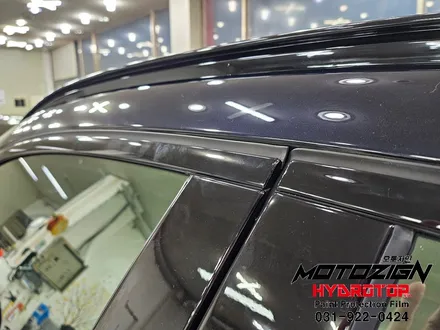 BMW X6 고광택 필름으로 크롬딜리트 일산랩핑 전문점 모토자인 / 고양, 일산, 김포, 파주