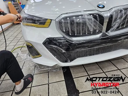 일산 BMW 520i 하이드로탑PPF 프론트범퍼 시공 PPF 랩핑 전문점 모토자인 / 고양 일산서구