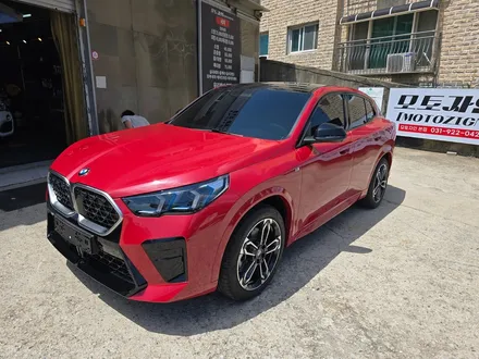 BMW X2 레드 메탈릭 전체랩핑 / 고양 일산서구