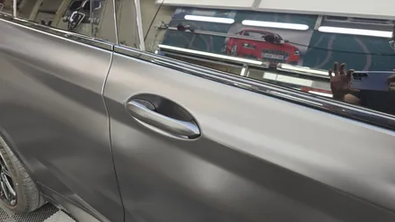 일산 BMW X4M 사틴블랙 랩핑으로 색상 변경하였습니다. / 고양 일산서구
