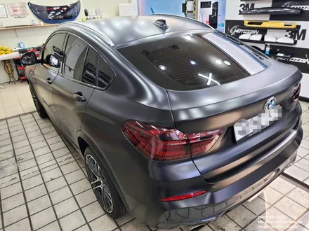 [일산랩핑] BMW X4 사틴블랙 전체랩핑 / 고양, 일산, 김포, 파주