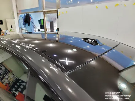 일산루프스킨 bmw i4 블랙ppf 루프스킨으로 뛰어난 광택도의 차이를 느껴보세요. / 고양, 일산, 김포, 파주