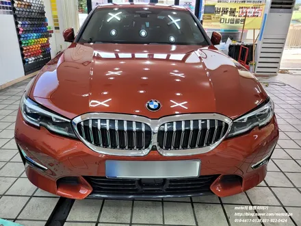 bmw 320i 앞범퍼ppf 헤드라이트ppf 시공완료 / 고양, 일산, 김포, 파주