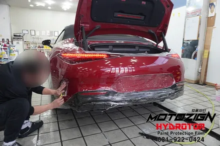 일산 김포 파주 벤츠SL63 AMG 믿을수있는 하이드로탑PPF 전체 시공과 썬팅까지 한번에 시공이 가능한 모토자인 / 고양, 일산, 김포, 파주
