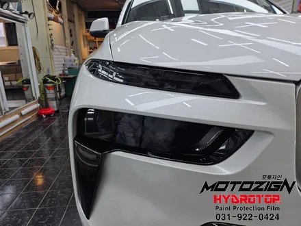 일산 BMW X7 크롬딜리트와 라이트필름으로 블랙베젤느낌을 ...랩핑 전문점 모토자인 / 고양 일산서구