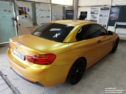 BMW 428I 에이너제틱 옐로우 전체랩핑 -일산/파주/운정/고양/김포 PPF랩핑 전문샾 모토자인 / 고양 일산서구
