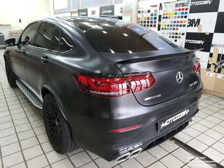 벤츠 glc63amg 사틴 블랙 전체랩핑 -일산/파주/운정/고양 ppf 랩핑 전문샾 모토자인 / 고양 일산서구