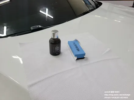 일산랩핑 BMW 740LD 화이트 유광 랩핑으로 색상 변경후 유리막코팅 작업까지 / 고양, 일산, 김포, 파주