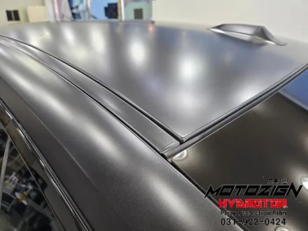 파주 일산 BMW i4 사틴블랙락그레이 전체랩핑으로 색상 변경 모토자인 / 고양, 일산, 김포, 파주