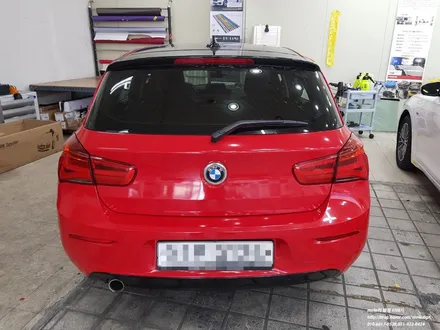 일산 BMW118D 전체랩핑 제거후.. 레드 전체랩핑으로 새옷 갈아입기 / 고양 일산서구