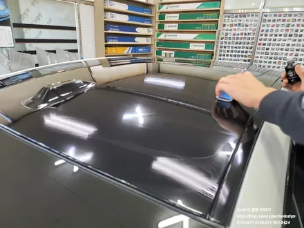 BMW i4 루프스킨은 역시 모토자인블랙PPF 시공으로 뛰어난 광택도 깔끔한 시공완료. / 고양, 일산, 김포, 파주