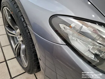 bmw 528i 사고수리후 앞범퍼ppf 라이트 ppf 시공 / 고양, 일산, 김포, 파주