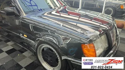 일산PPF  1991년 벤츠300E AMG 올드카도 PPF시공하는 곳은 모토자인입니다. / 고양 일산서구