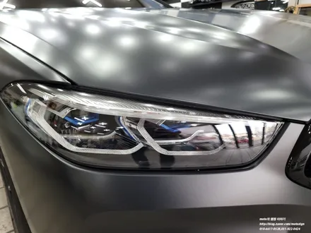 일산 BMW 840i 세틴 블랙 락그레이 메탈릭 전체랩핑 / 고양 일산서구