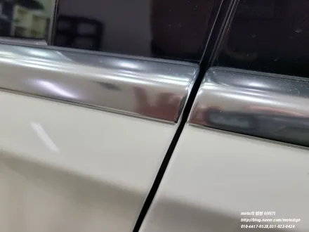 벤츠s400d 사고수리후 운전석 전휀더.운전석.사이드스텝,뒷범퍼 ppf 시공 작업 / 고양, 일산, 김포, 파주