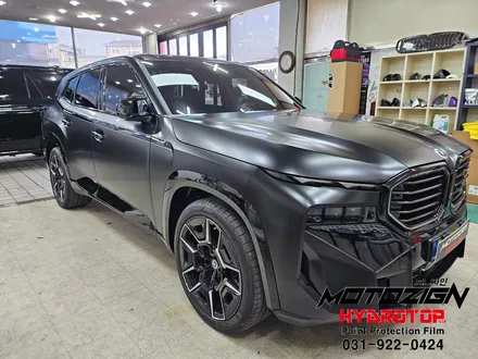 일산 BMW XM 3M 2080 사틴블랙[반무광] 랩핑 완성[모토자인 본점] / 고양, 일산, 김포, 파주