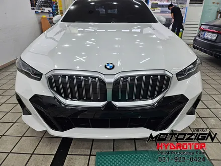 일산 BMW 520i 하이드로탑PPF 프론트범퍼 시공 PPF 랩핑 전문점 모토자인 / 고양 일산서구
