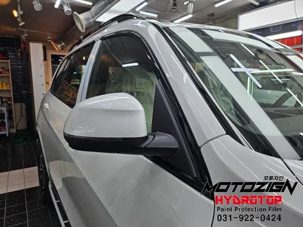 일산 BMW X7 크롬딜리트와 라이트필름으로 블랙베젤느낌을 ...랩핑 전문점 모토자인 / 고양 일산서구