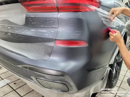 일산 ppf bmw x7 다크쉐도우 무광칼라에 무광ppf 시공완료 / 고양, 일산, 김포, 파주