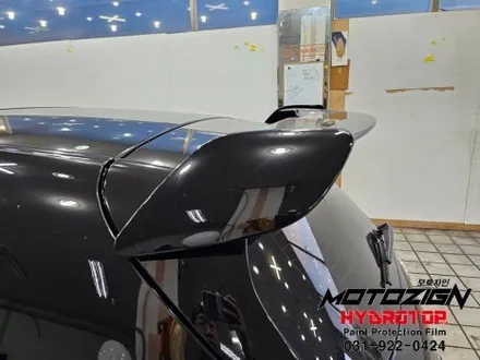 벤츠 A45 AMG 라이트필름 윈도우몰딩 사이드스텝 블랙유광랩핑 / 고양, 일산, 김포, 파주