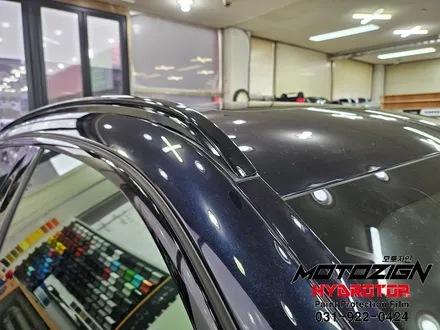 BMW X6 고광택 필름으로 크롬딜리트 일산랩핑 전문점 모토자인 / 고양, 일산, 김포, 파주
