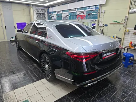 일산 덕이동 벤츠 마이바흐 s680 듀오톤차량에 하이드로탑PPF를 올리면 효과 최고.. / 고양 일산서구