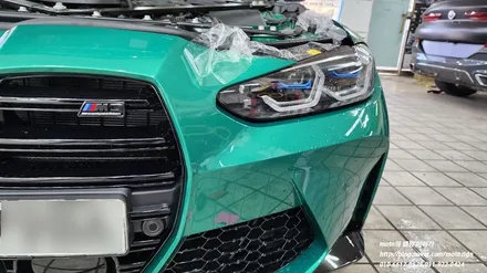 일산 BMW 사고수리후 유리막코팅과 PPF생활보호패키지 시공 / 고양, 일산, 김포, 파주