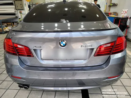 bmw 528i 사고수리후 앞범퍼ppf 라이트 ppf 시공 / 고양, 일산, 김포, 파주