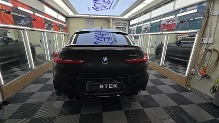 일산 BMW X4M 사틴블랙 랩핑으로 색상 변경하였습니다. / 고양 일산서구
