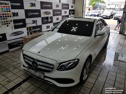벤츠E220D 루프스킨+PPF 생활보호패키지 작업을하다 / 고양 일산서구
