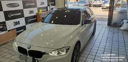 BMW 320D 블랙유광 루프스킨-모토자인 / 고양 일산서구